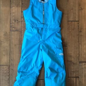 The North Face snow bibs, 4T